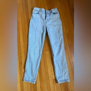 H&M high waisted mom jeans